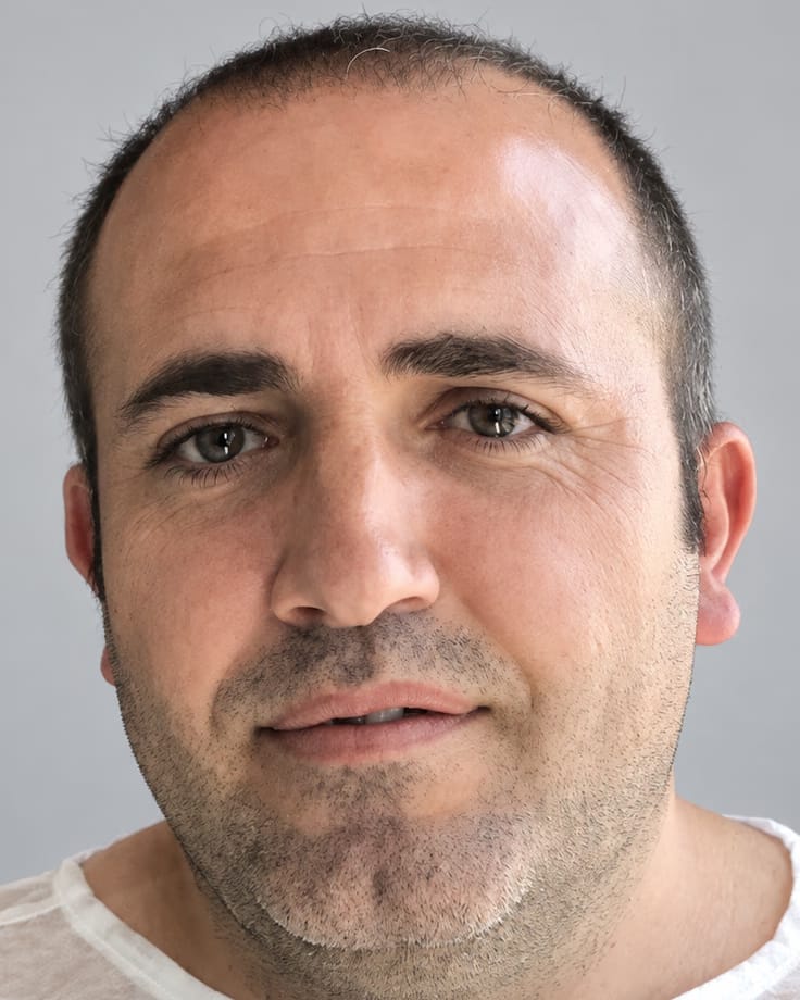 Aynı greft sayısı, bambaşka bir yüz.